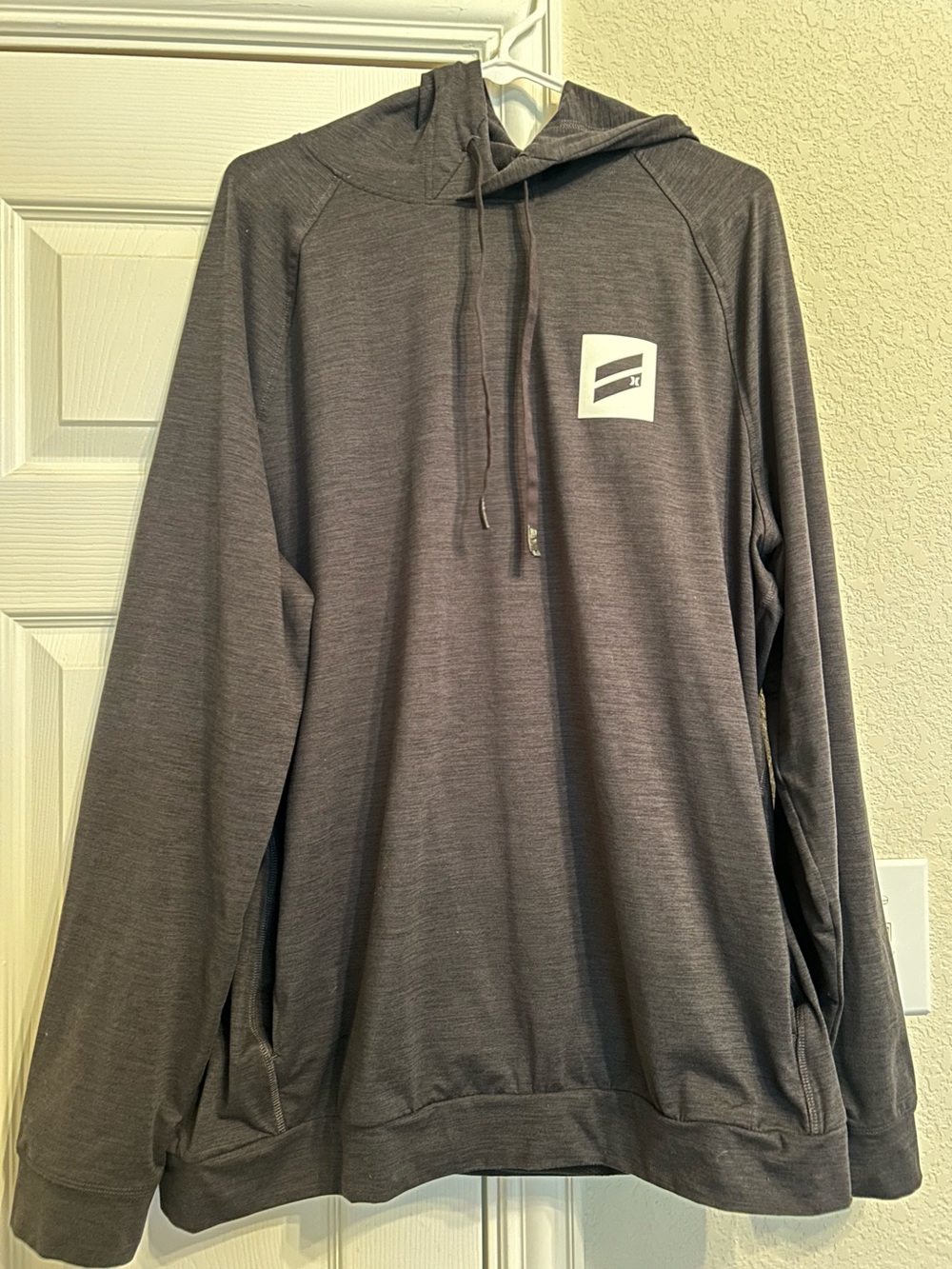 Hurley Men's Dark Gray Performance Hoodie